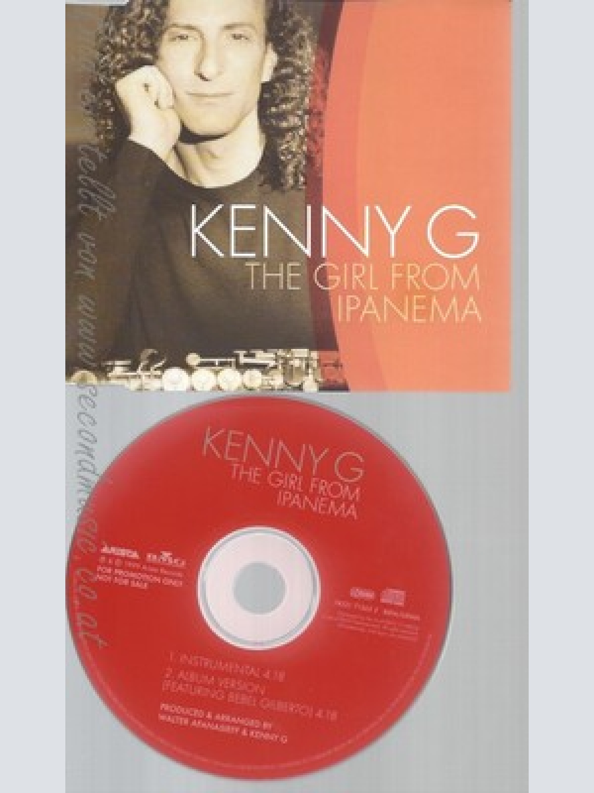 CD--KENNY G--THE GIRL FROM IPANEMA--PROMO