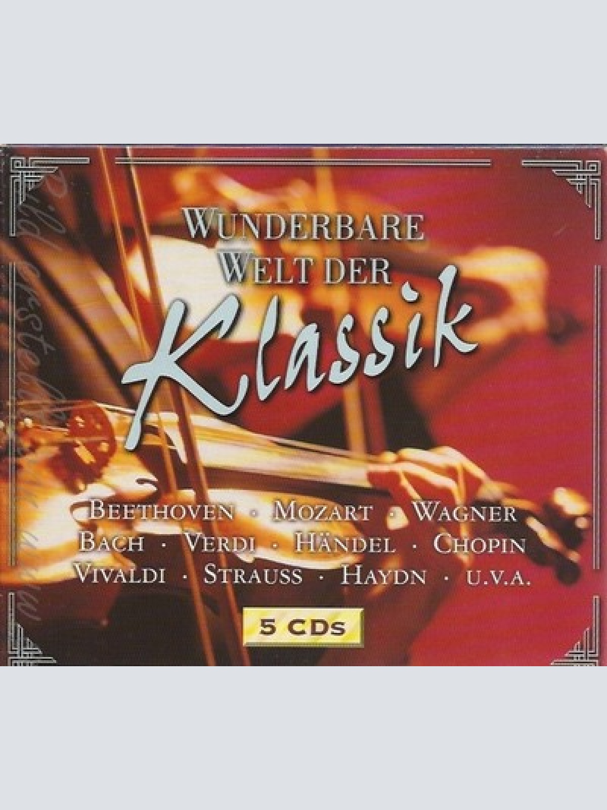CD--VARIOUS UND VARIOUS -- -- --5CD SET -- WUNDERBARE WELT DER KLASSIK