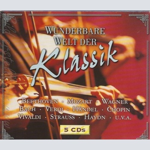 CD--VARIOUS UND VARIOUS -- -- --5CD SET -- WUNDERBARE WELT DER KLASSIK