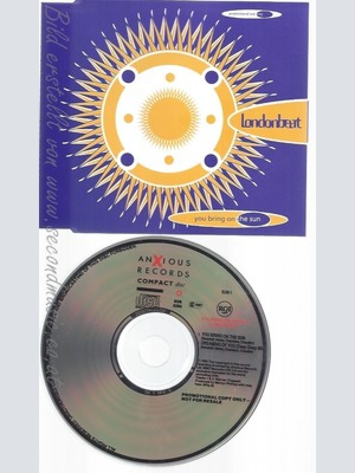 CD--LONDONBEAT--YOU BRING THE SUN--PROMO