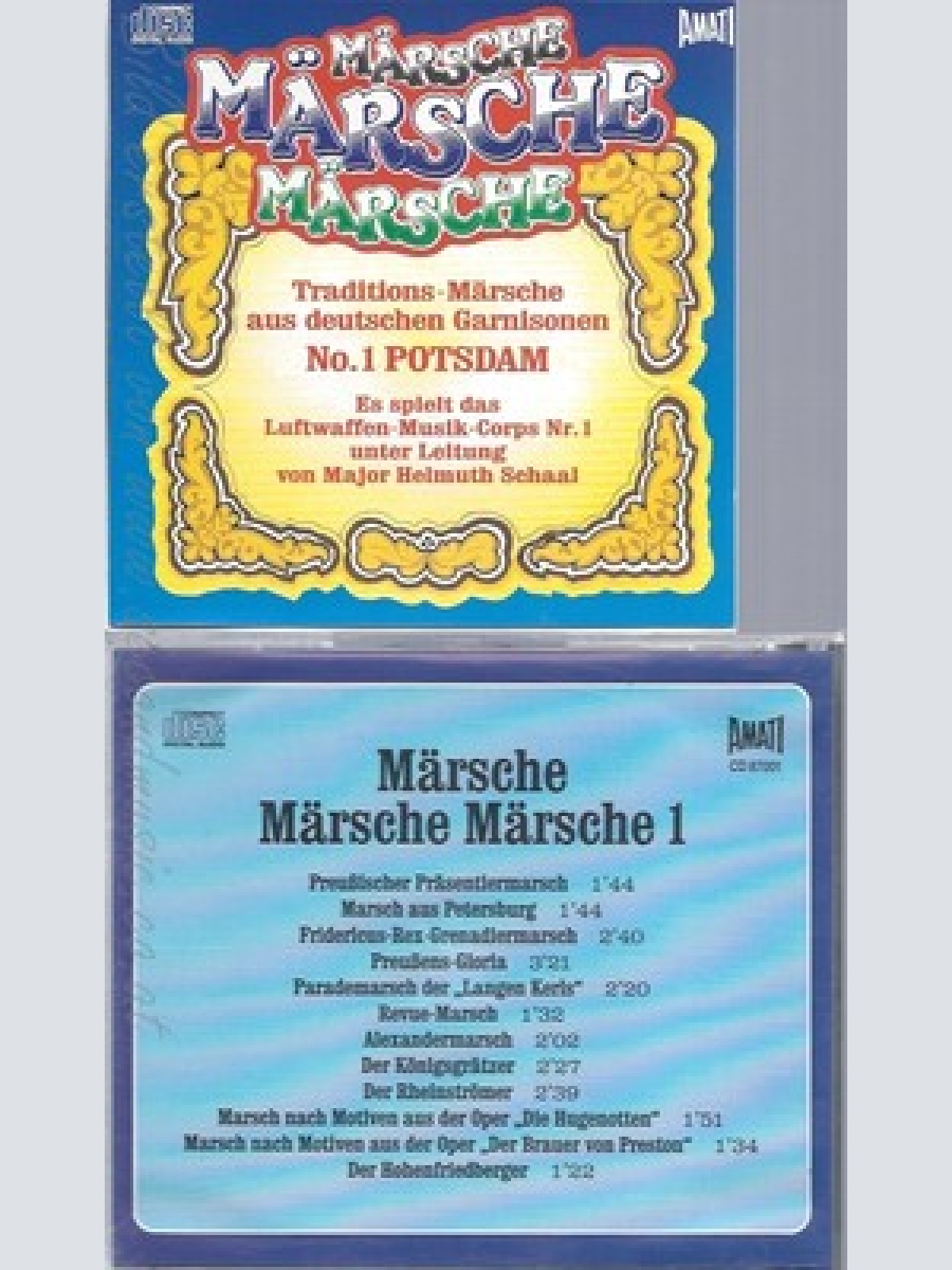 CD--MÄRSCHE MÄRSCHE --NO 1 POTSDAM--