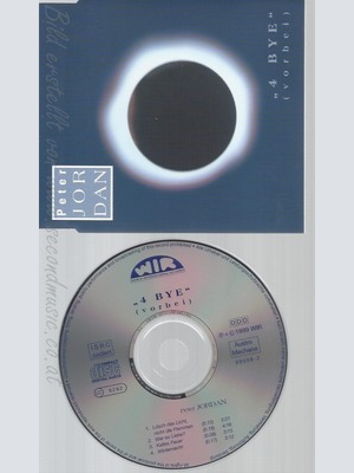 CD--PETER JORDAN--4 BYE--VORBEI