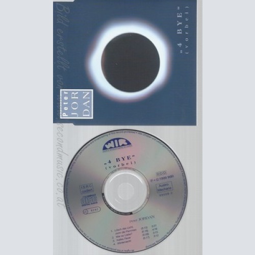 CD--PETER JORDAN--4 BYE--VORBEI