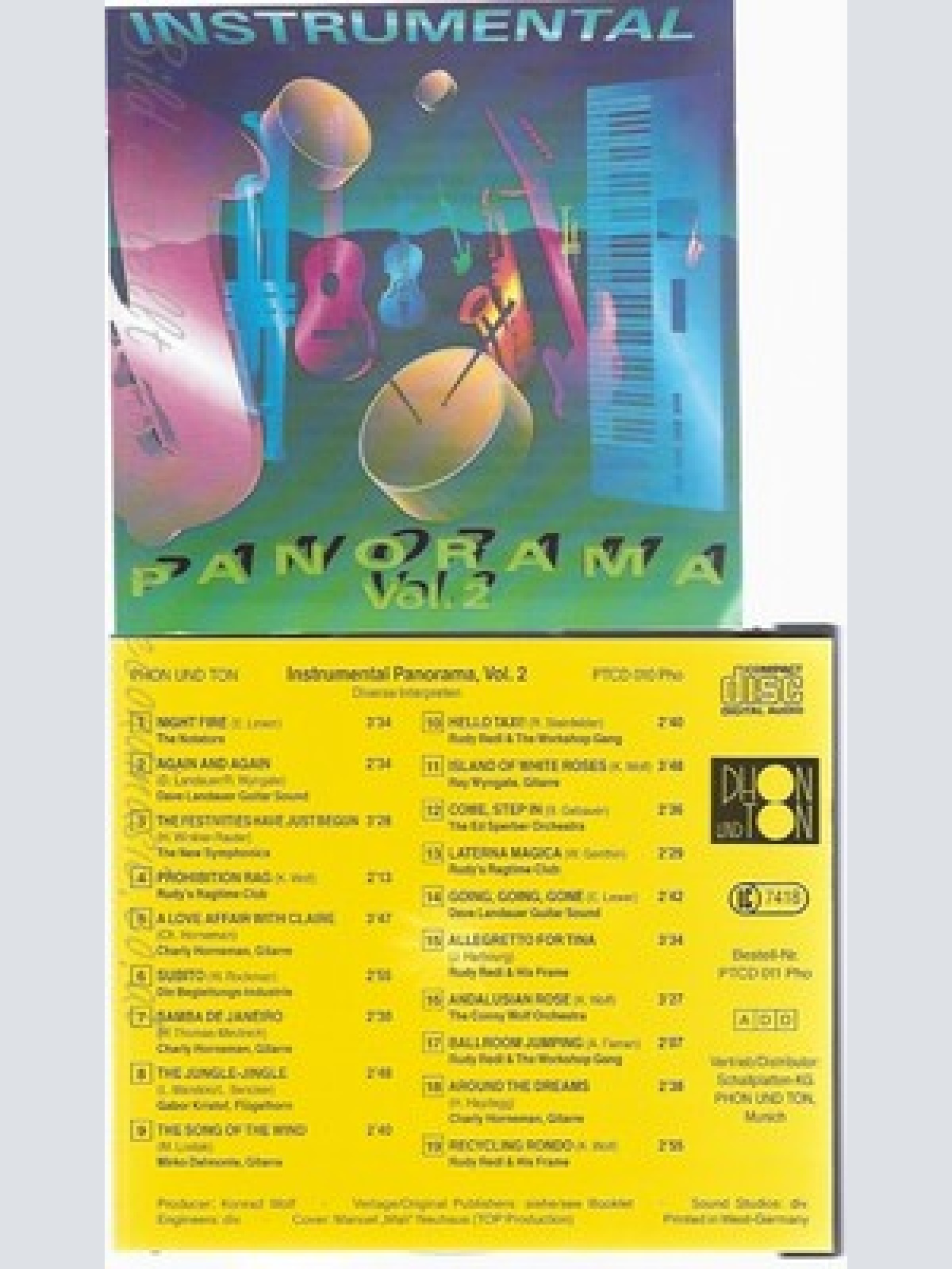 CD--INSTRUMENTAL PANORAMA VOL 2