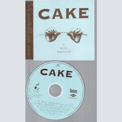 CD--CAKE--WILL SURVIVE--PROMO