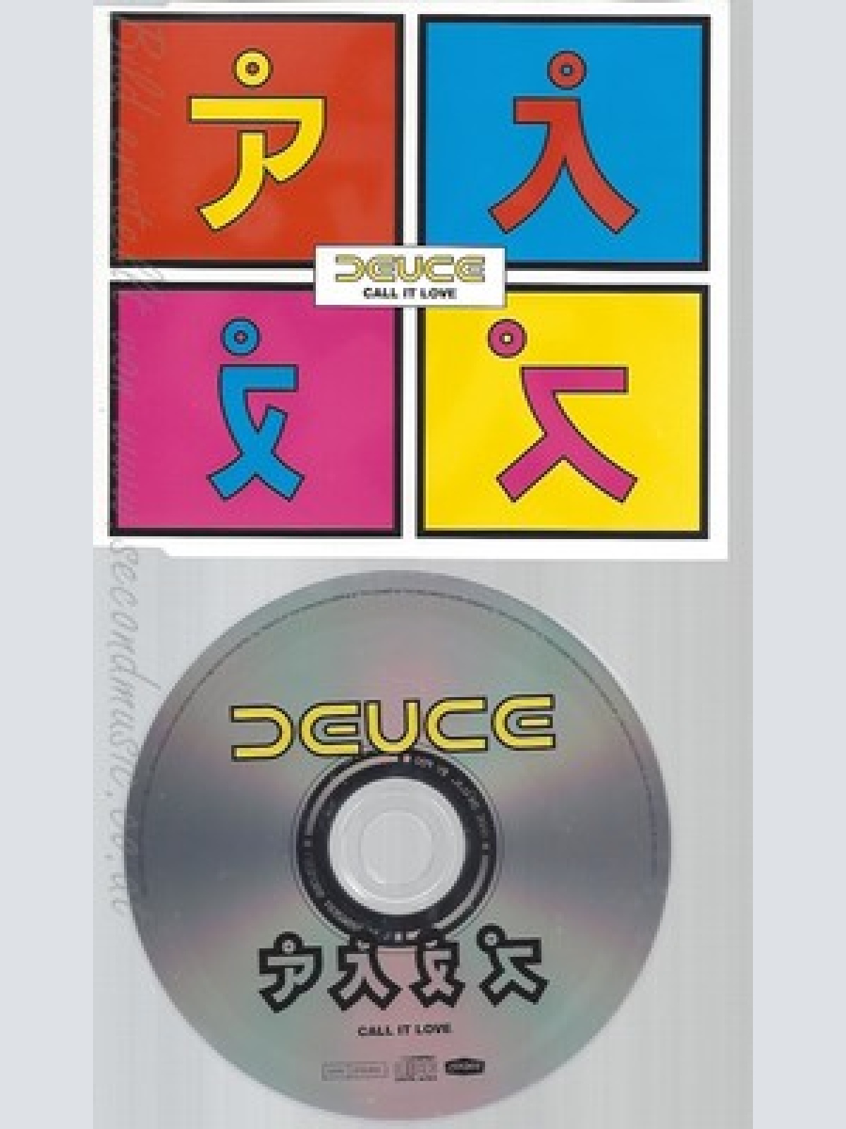CD--JEUCE--CALL IT LOVE--PROMO