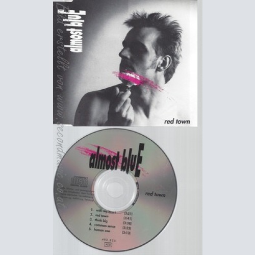 CD--ALMOUST BLUE--RED TOWN --