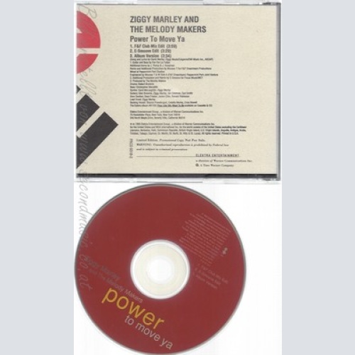 CD--ZIGGY MARLEY--POWER TO MOVE YA--PROMO