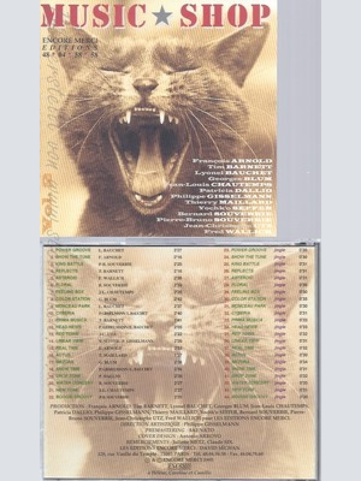 CD--MUSIC SHOP--ENCORE MERCI EDITION