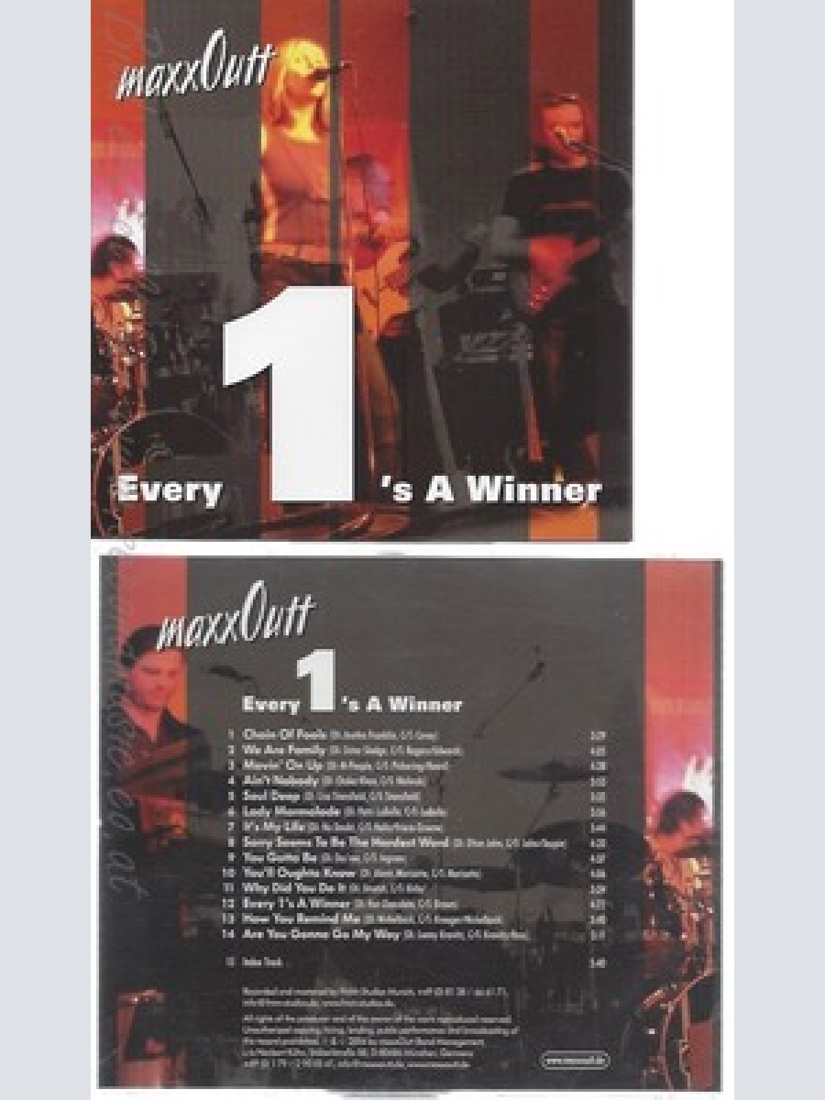 CD--MAXXOUTT--ECERY 1'S A WINNER