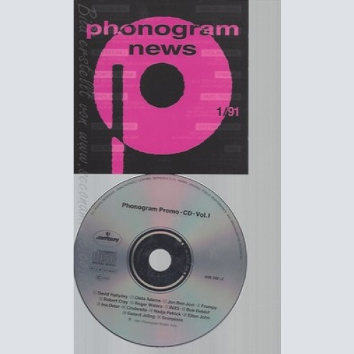 CD--PHONOGRAM NEWS--1/91--FRUMPY--SCORPIONS--PROMO