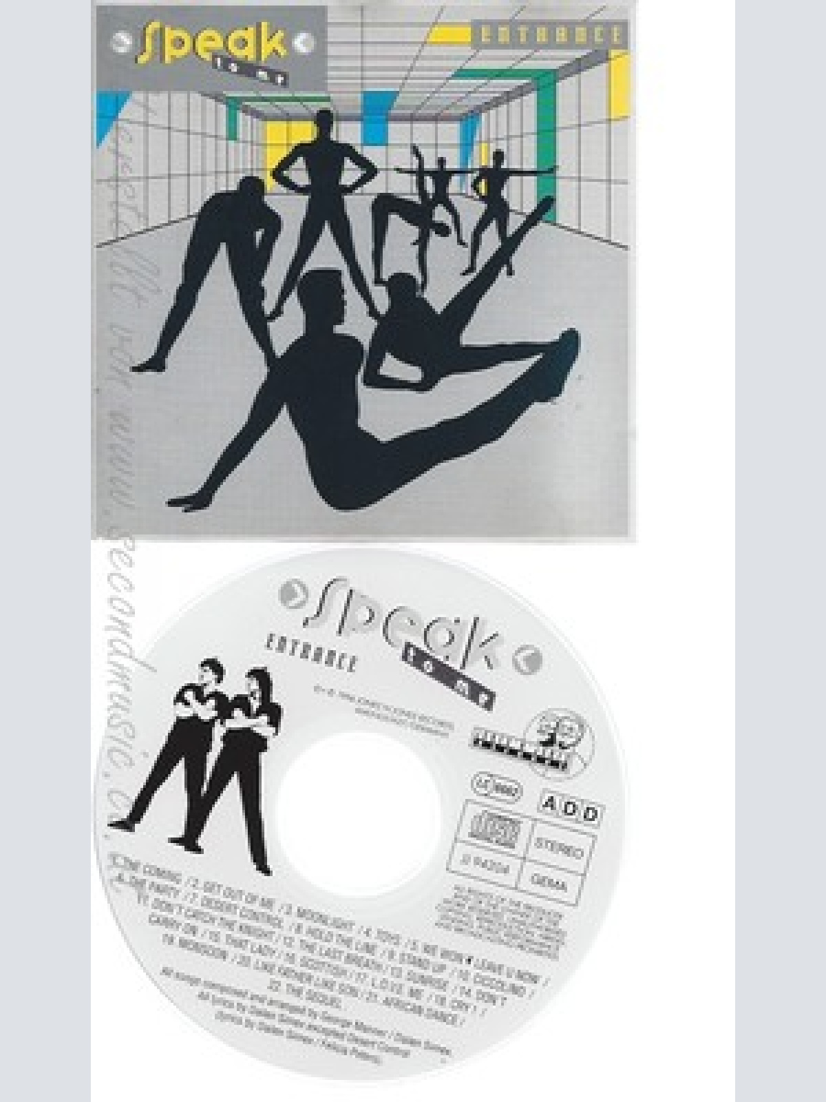 CD--SPEAK TO ME --ENTRANCE--