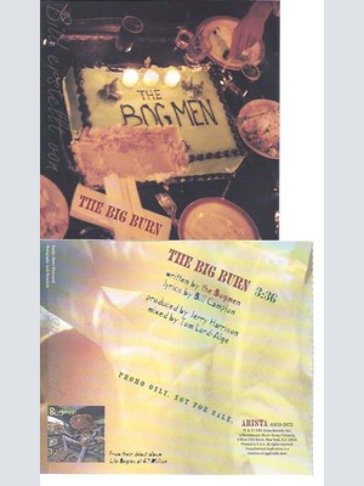 CD--THE BOG MEN--THE BIG BURN--PROMO