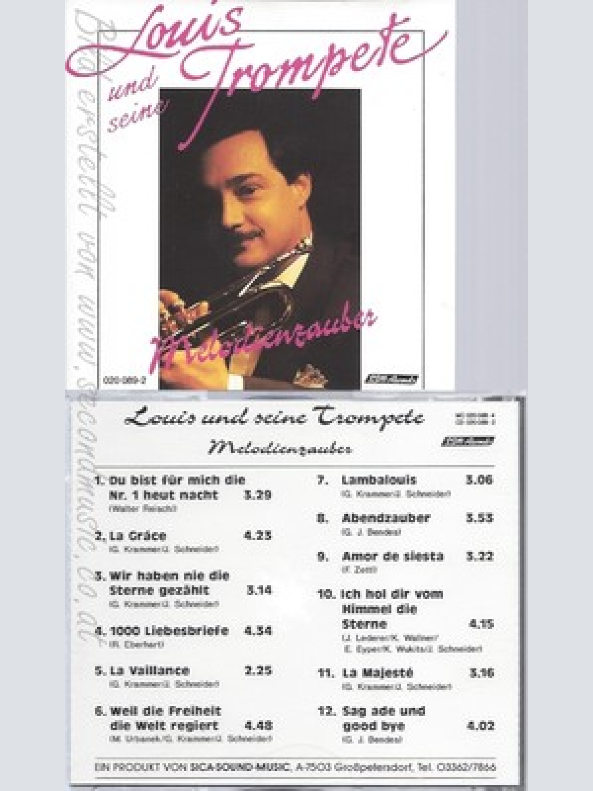 CD--LOUIS UND SEINE TROMPETE--MELODIENZAUBER--