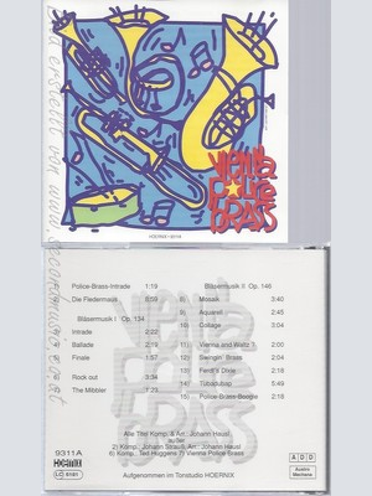 CD--VIENNA POLICE BRASS--