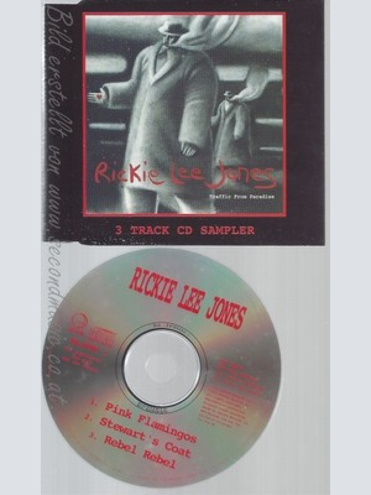 CD--RICKY LEE JONES--TRAFFIC FROM PARADISE--PROMO