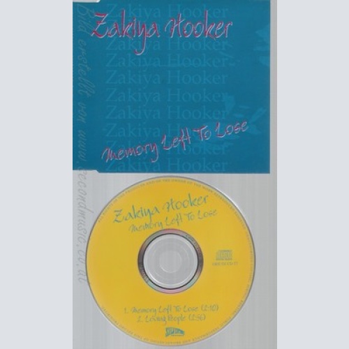 CD--ZAKIYA HOOKER--MEMORY LEFT TO LOSE--PROMO