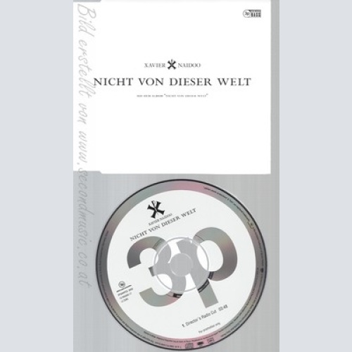 CD--XAVIER NAIDOO--NICHT VON DIESER WELT--PROMO