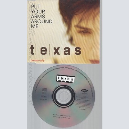 CD--TEXAS--PUT YOUR ARMS AROUND ME--PROMO