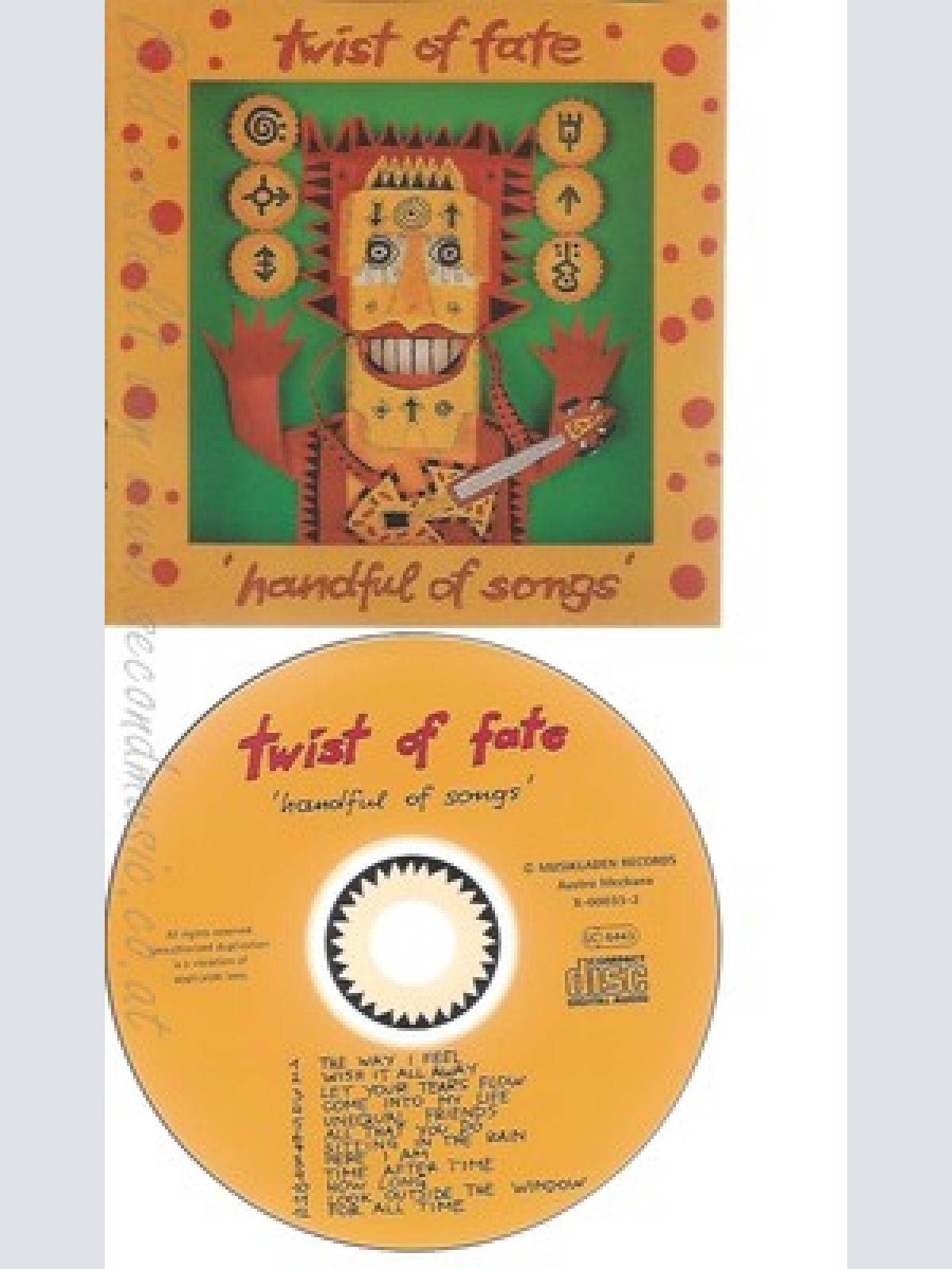 CD--TWIST OF FAITH--HANDFUL OF SONGS