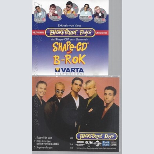 CD--BACKSTREET BOYS--SHAPE CD MIT B-ROCK