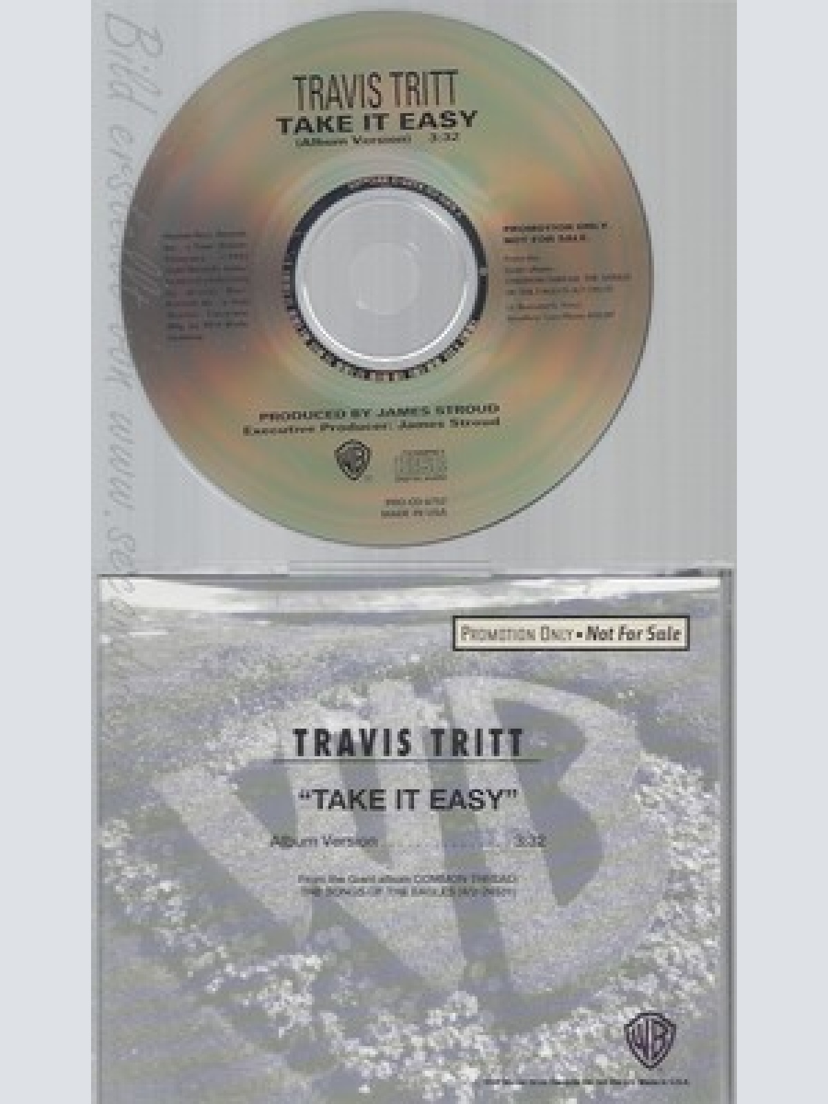 CD--TRAVIS TRITT--TAKE IT EASY--PROMO