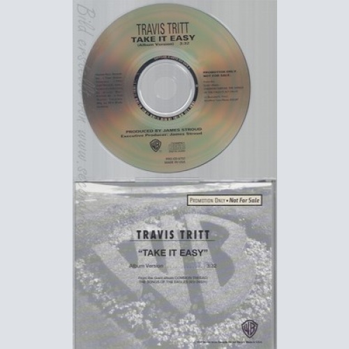 CD--TRAVIS TRITT--TAKE IT EASY--PROMO