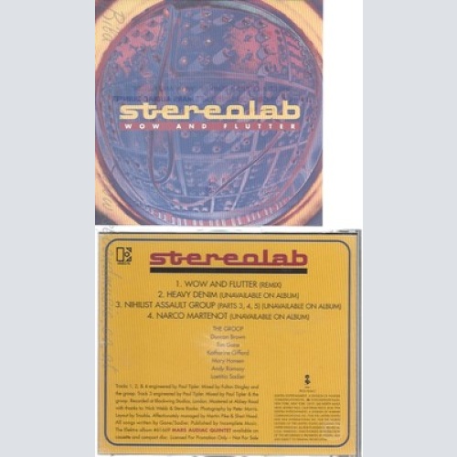 CD--STEREOLAB--WOW AND FLUTTER