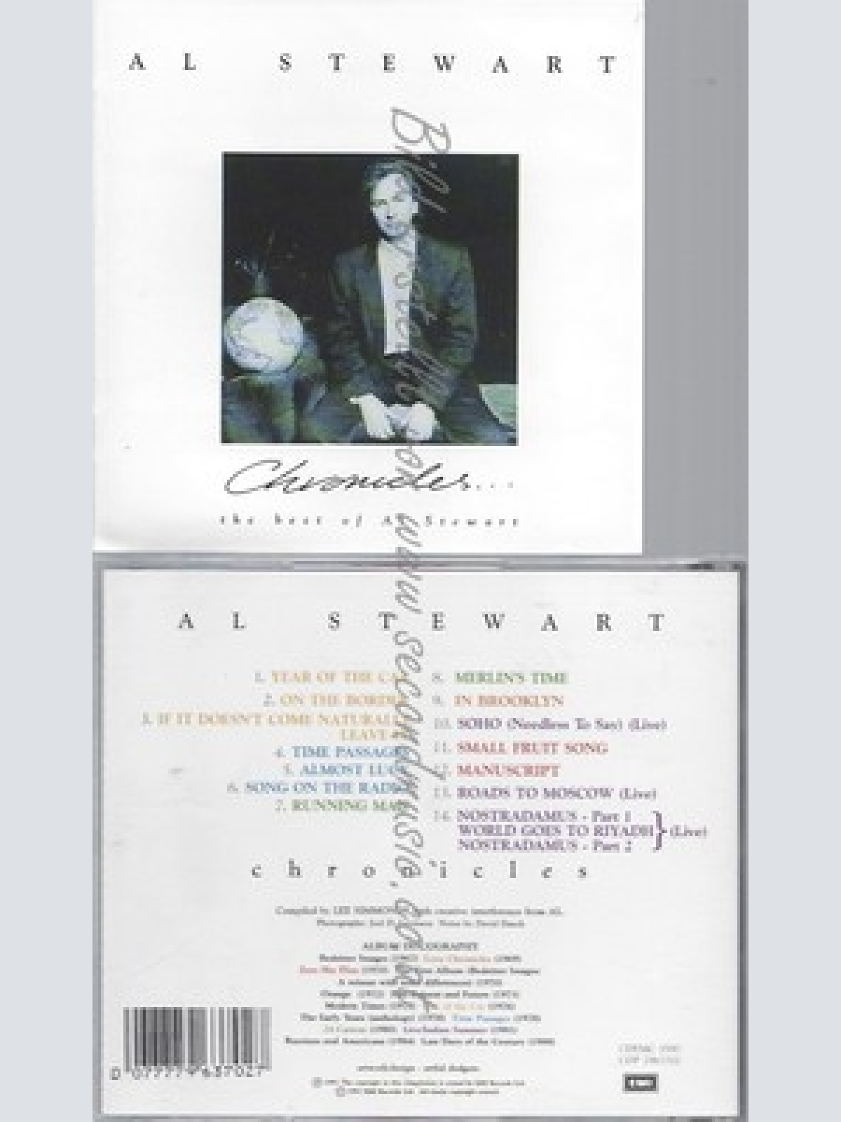 CD--AL STEWART -- -- BEST OF...-CHRONICLES