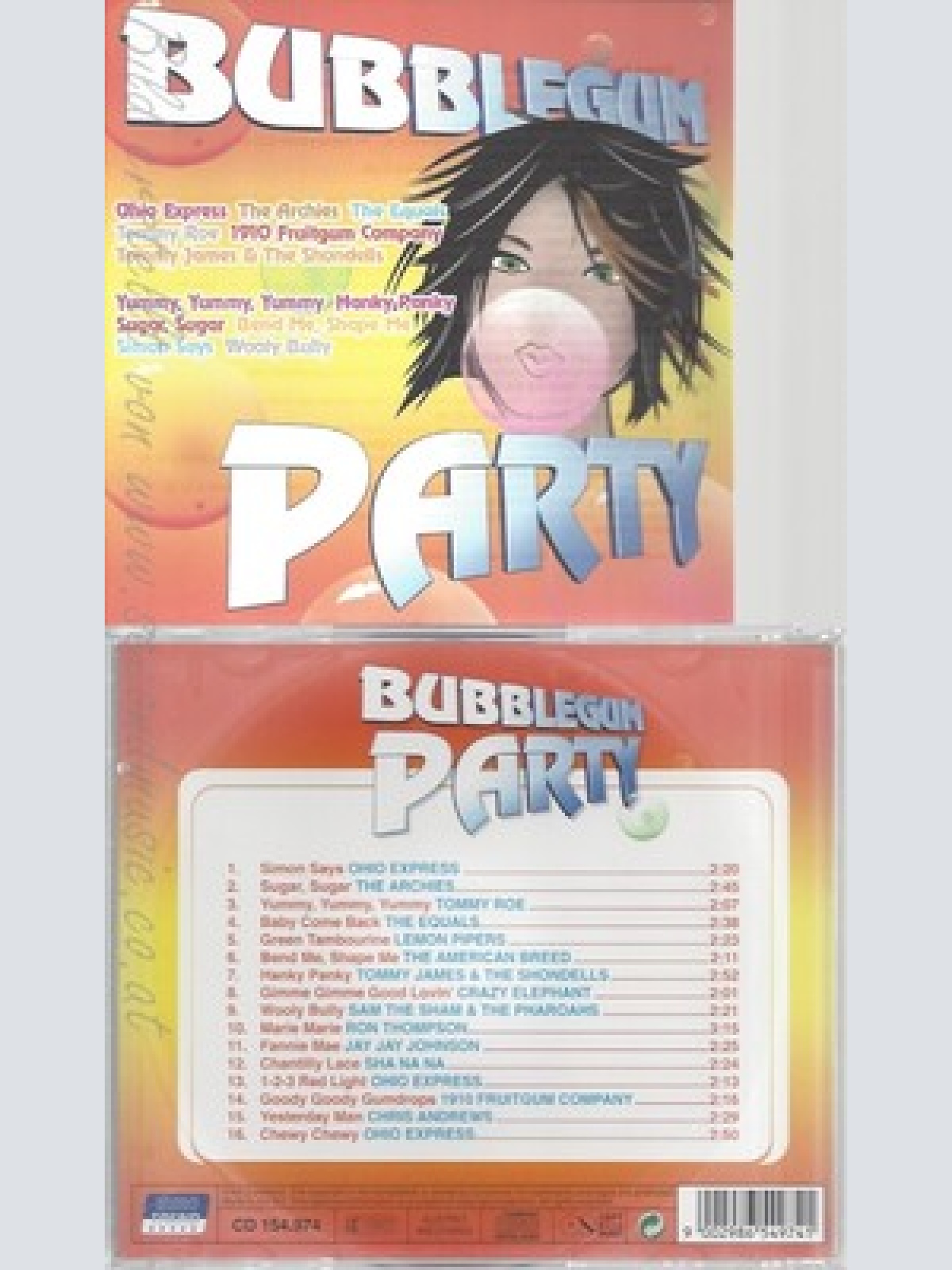 CD--VARIOUS -- -- BUBBLEGUM-PARTY