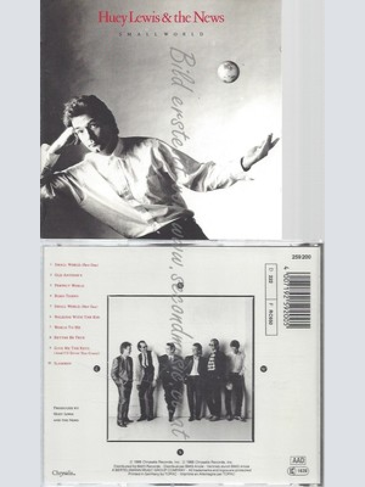 CD--HUEY LEWIS & THE NEWS -- SMALL WORLD --