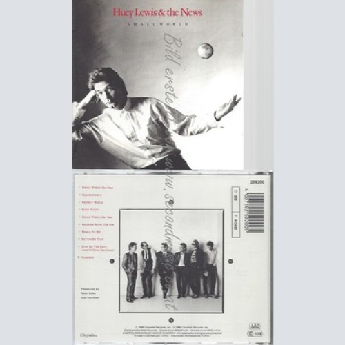 CD--HUEY LEWIS & THE NEWS -- SMALL WORLD --
