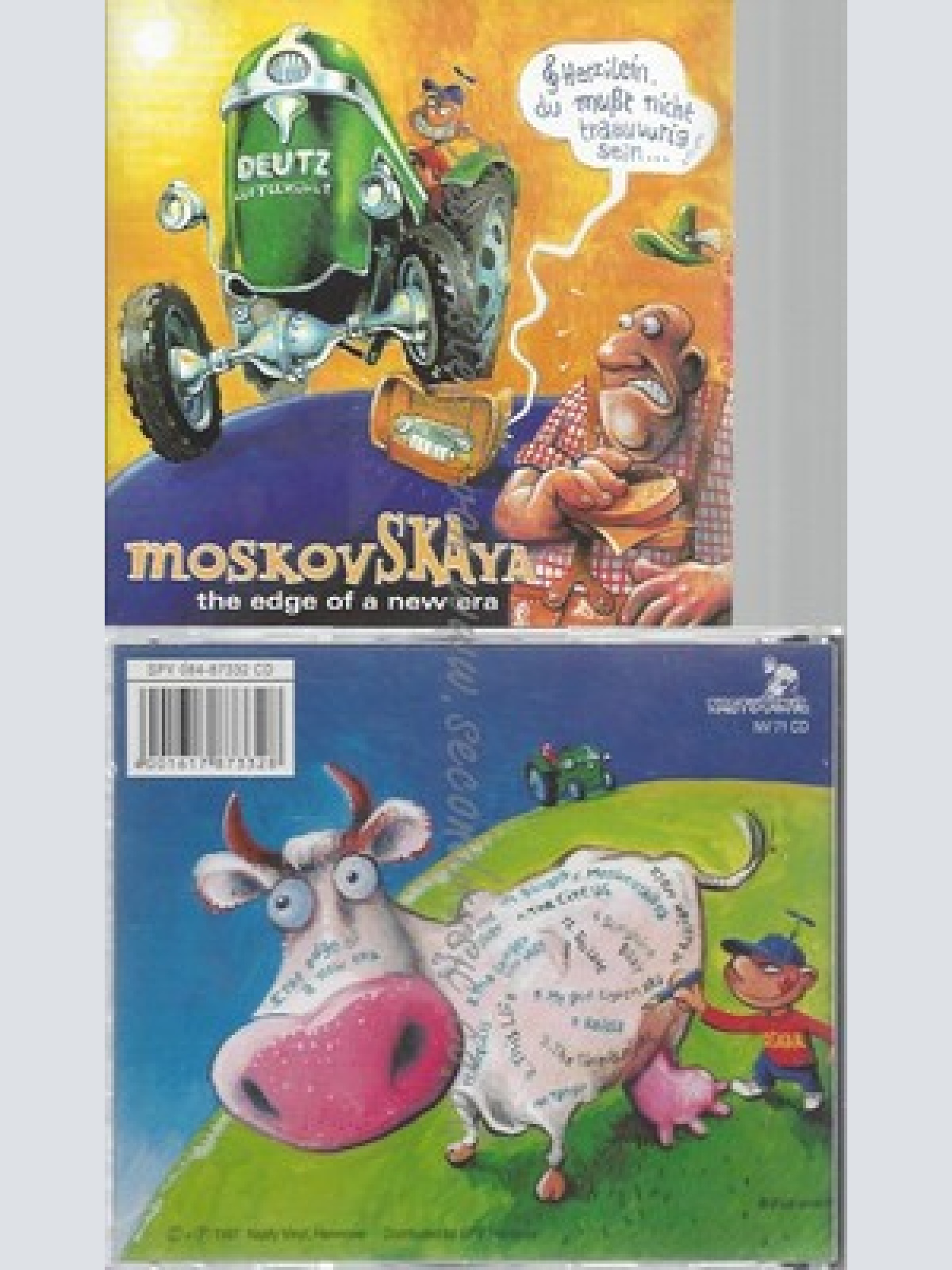 CD--MOSKOVSKAYA -- -- THE EDGE OF A NEW AREA