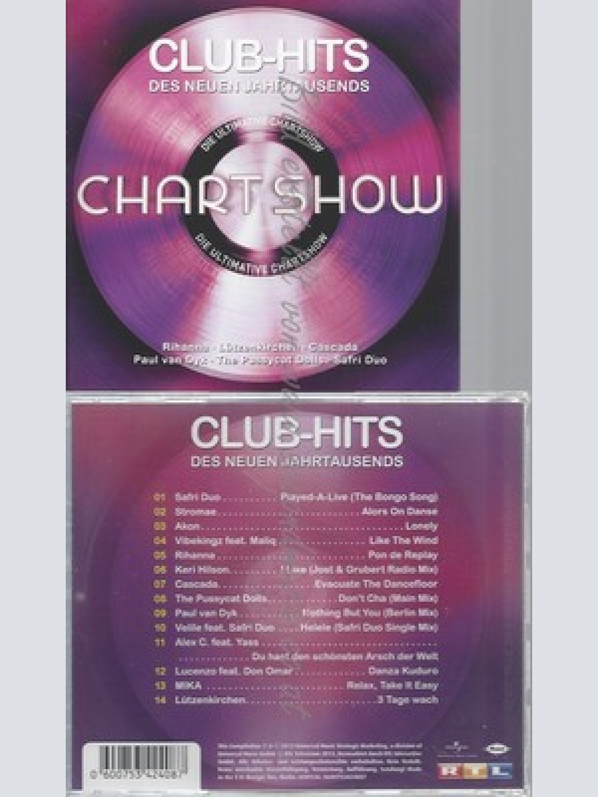 CD--CHART SHOW--CLUB HITS