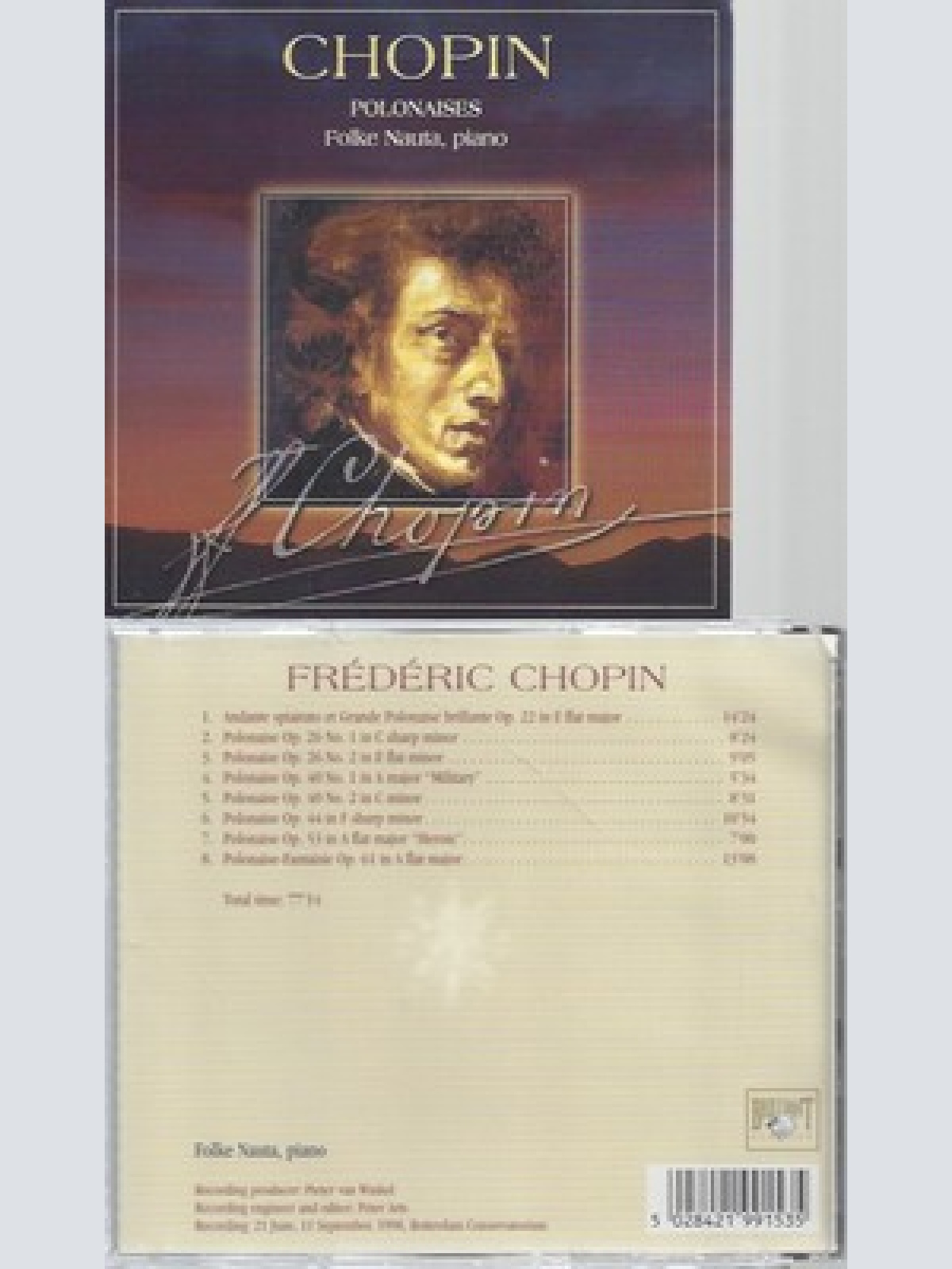 CD--FREDERIC CHOPIN UND FOLKE NAUTA -- CHOPIN: POLONAISES