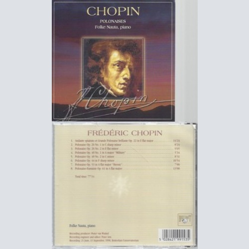 CD--FREDERIC CHOPIN UND FOLKE NAUTA -- CHOPIN: POLONAISES