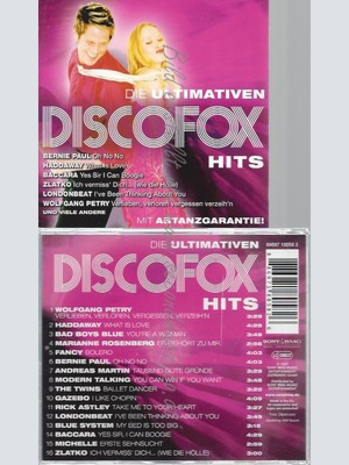 CD--VARIOUS -- -- DIE ULTIMATIVEN DISCOFOX HITS