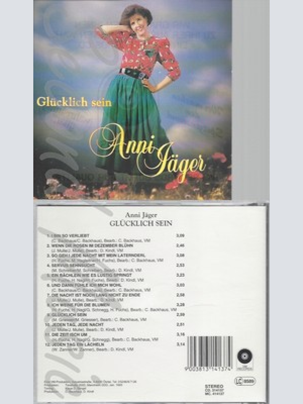 CD--ANNI JAEGER -- GLUECKLICH SEIN