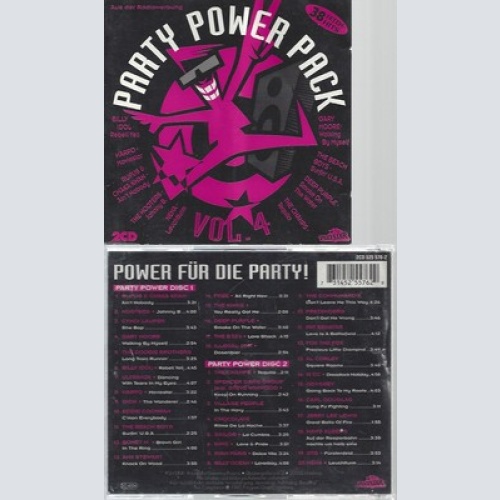 CD--VARIOUS -- --2CD -- PARTY POW.4