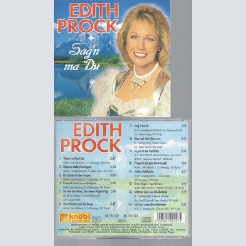 CD--EDITH PROCK -2000- -- SAG'N MA DU