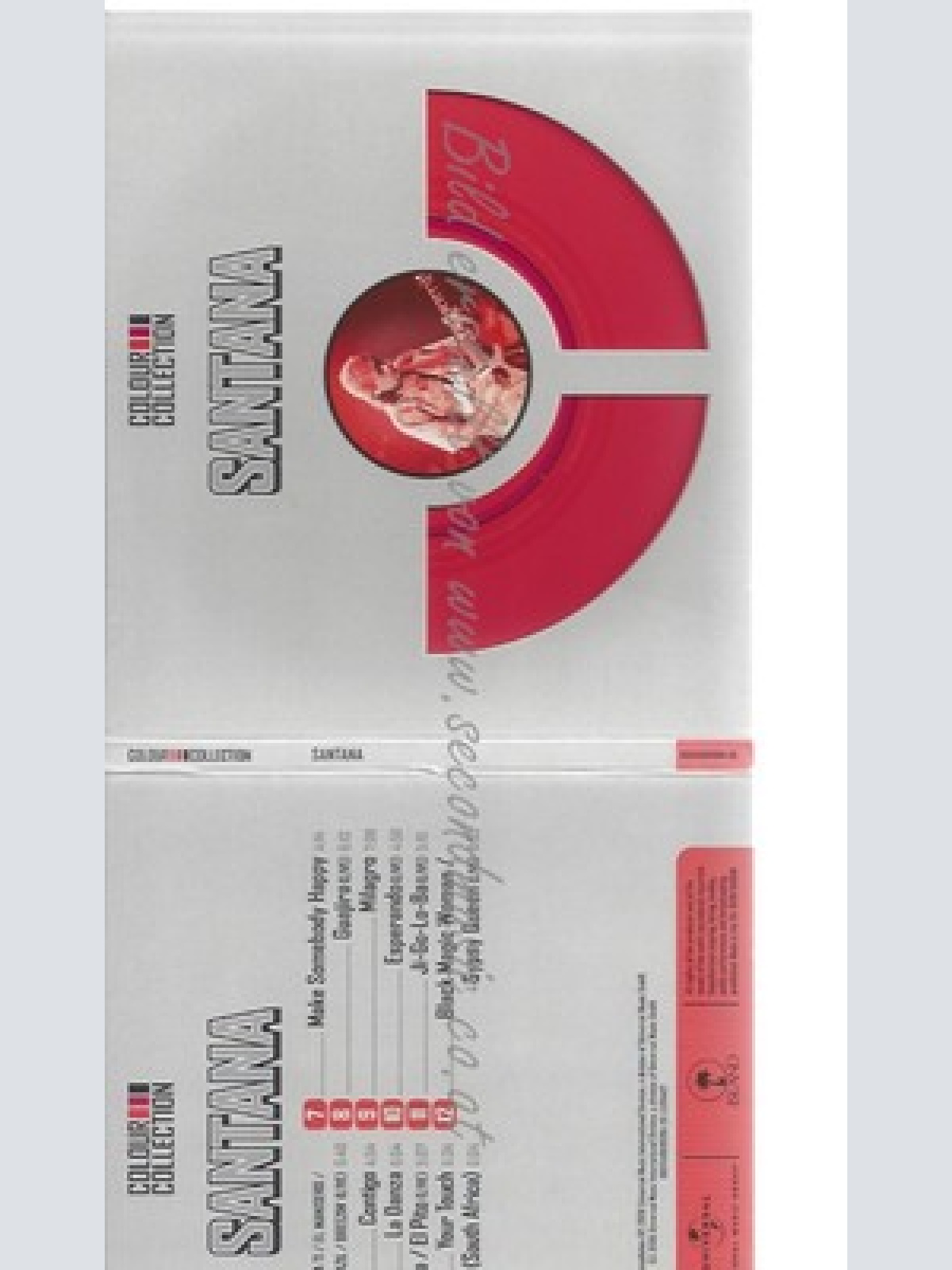 CD--SANTANA -- -- COLOUR COLLECTION
