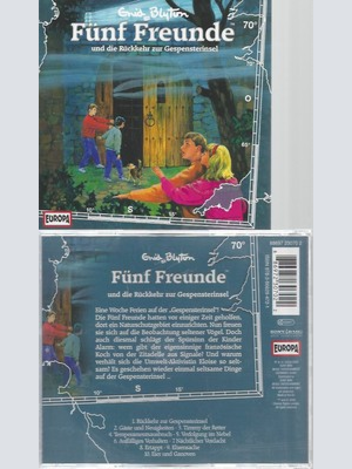 CD--RUECKKEHR ZUR GESPENSTERINSEL: FOLGE 70 /FUENF FREUNDE- ---- CD