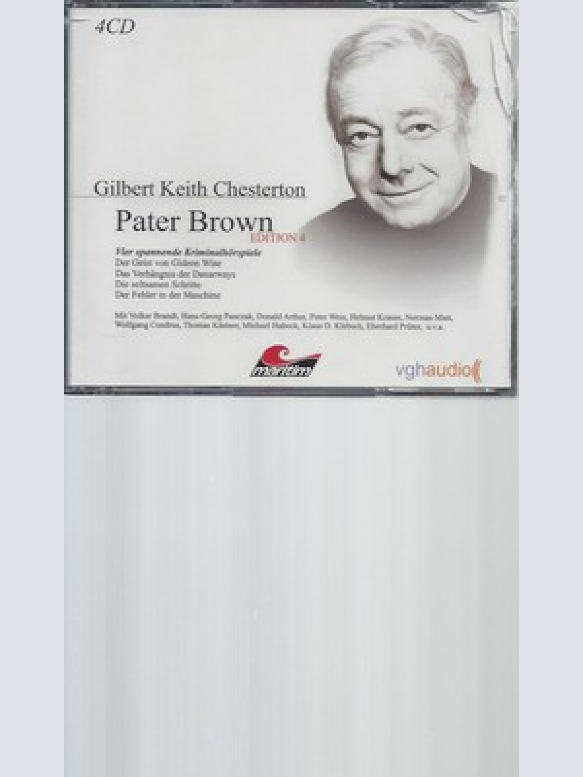CD--GILBERT KEITH CHESTERTON -- --4 CD SET -- PATER BROWN --