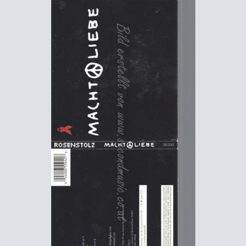 CD--ROSENSTOLZ -- -- MACHT LIEBE --