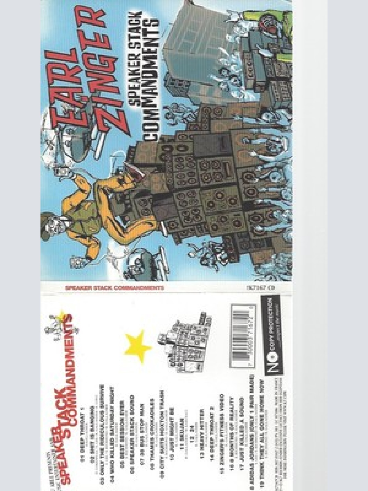 CD--EARL ZINGER -- -- SPEAKER STACK COMMANDMENTS