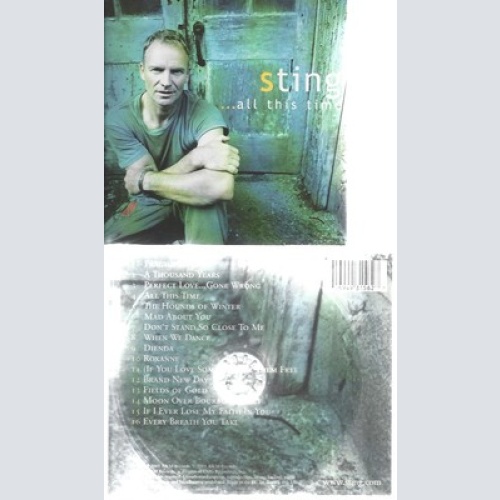 CD--STING -- --- ... ALL THIS TIME