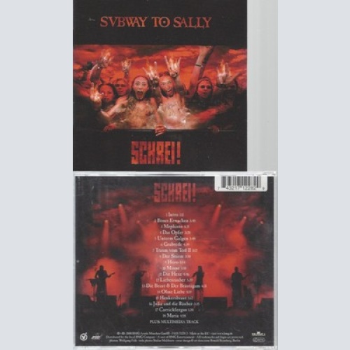 CD--SUBWAY TO SALLY -- -- SCHREI