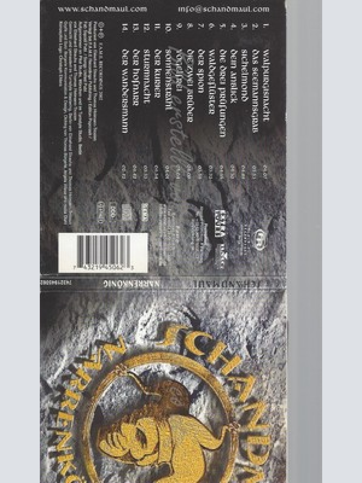 CD--SCHANDMAUL -- -- NARRENKÖNIG