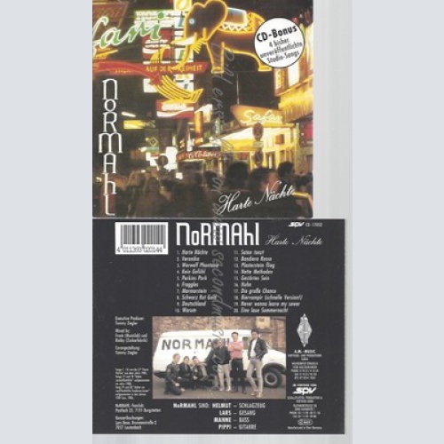 CD--NORMAHL -- -- HARTE NAECHTE