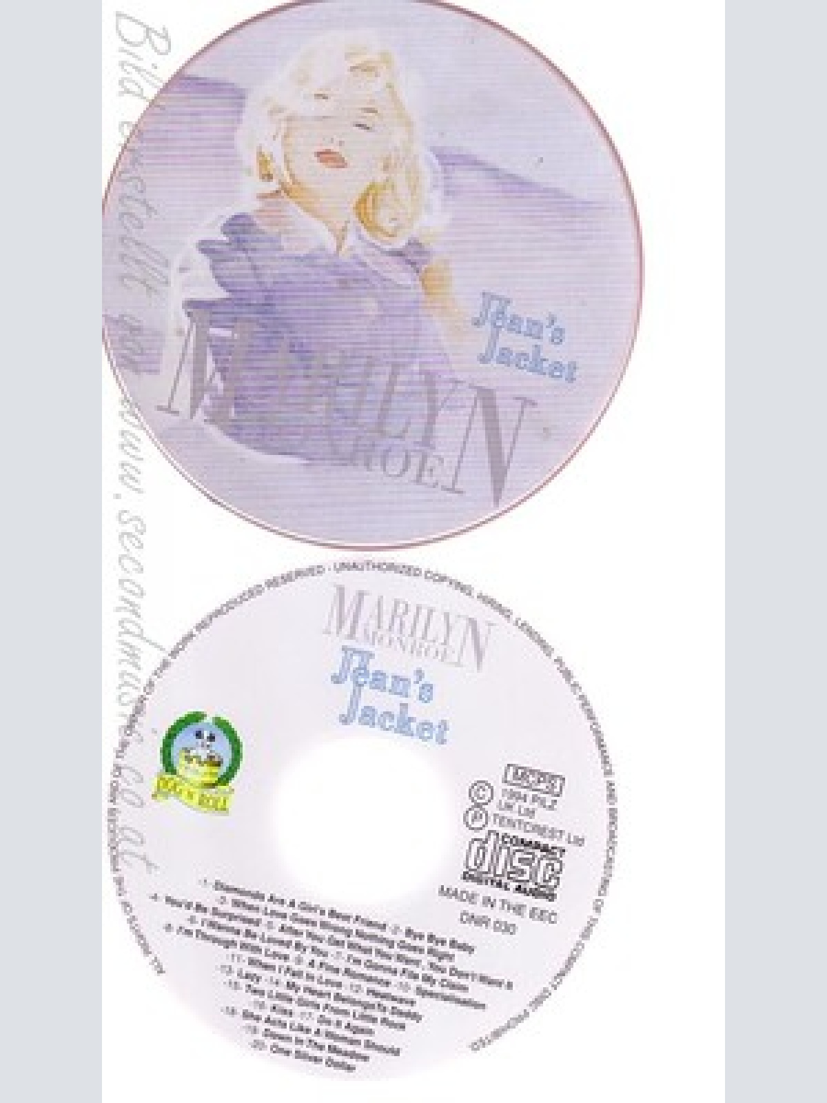 CD--MARILYN MONROE --- JEAN'S JACKET